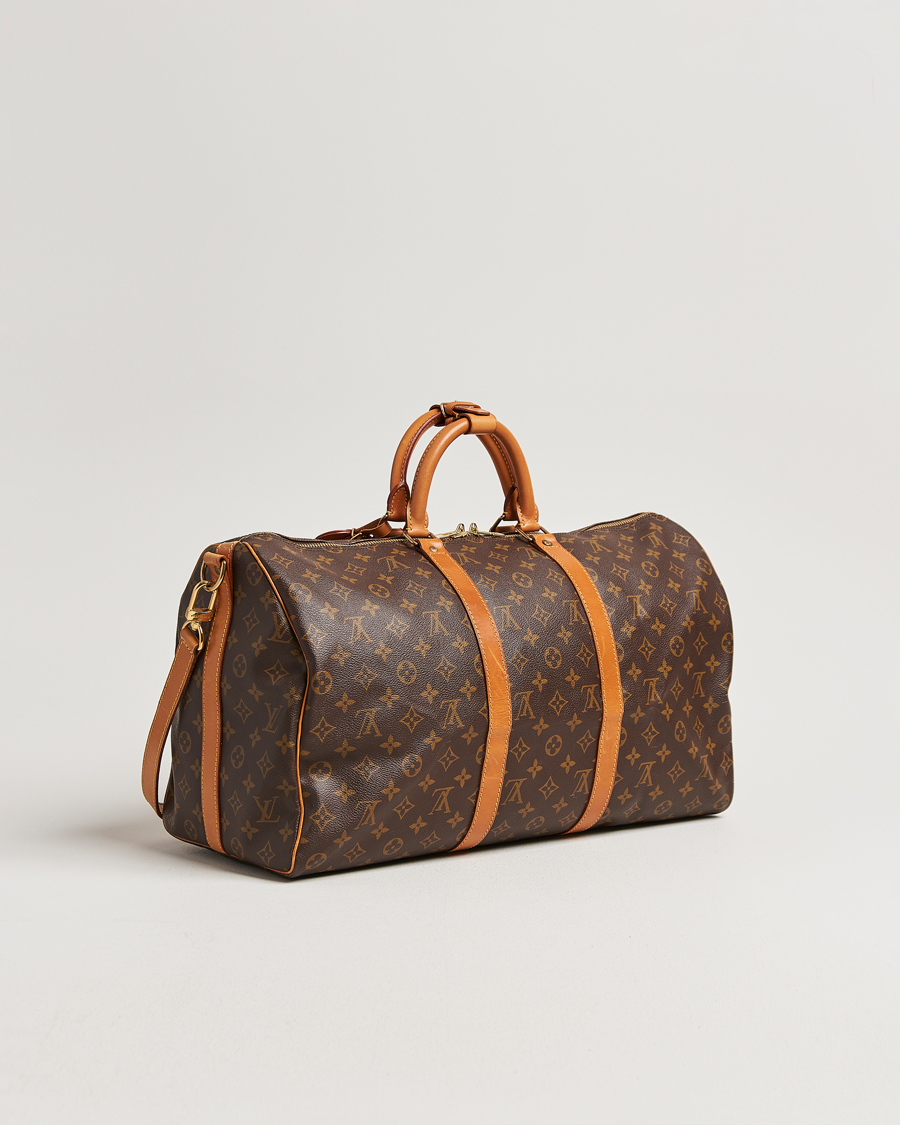 Herre | Pre-Owned & Vintage Bags | Louis Vuitton Pre-Owned | Keepall 50 Bandoulière Monogram