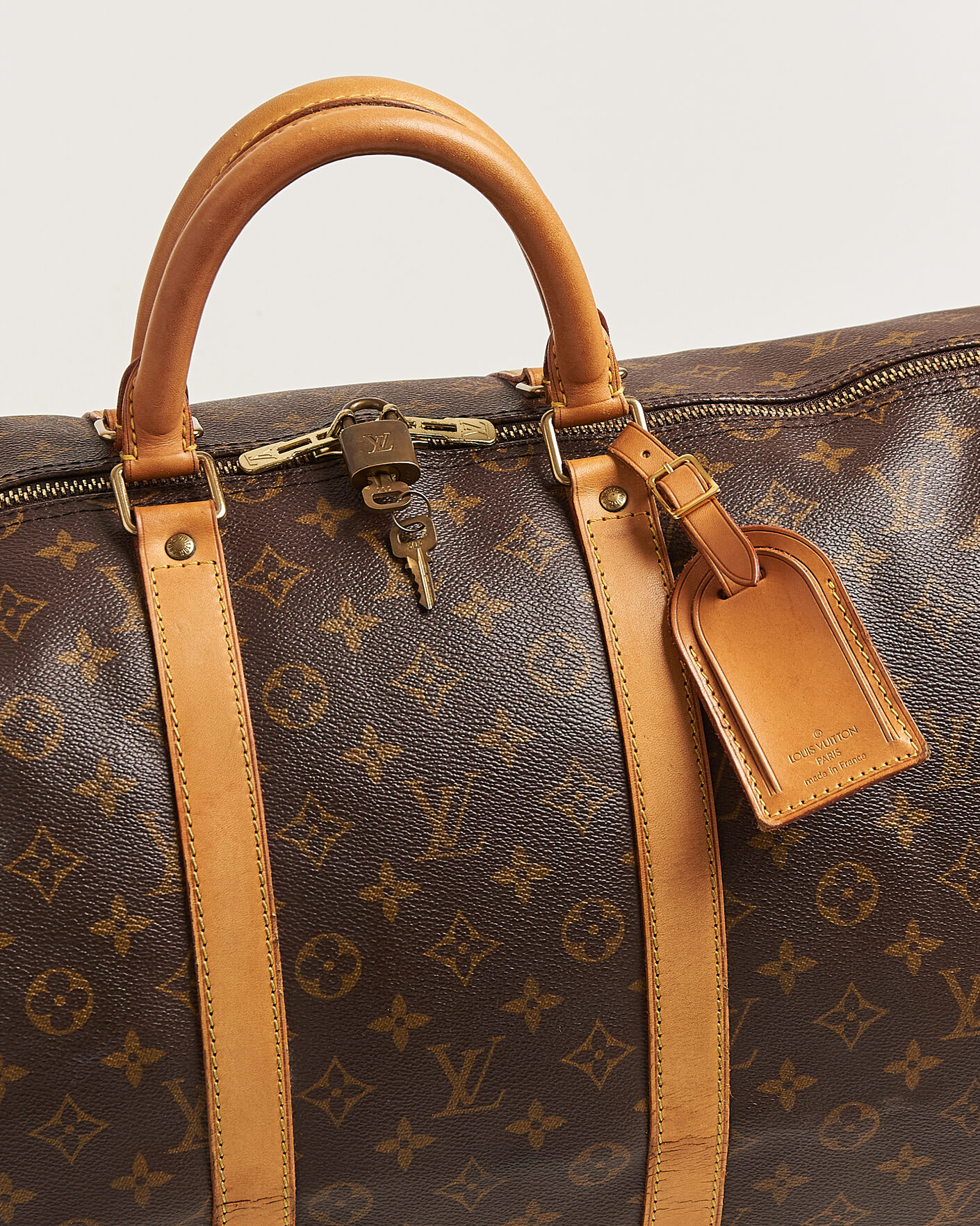 Herre | Pre-Owned & Vintage Bags | Louis Vuitton Pre-Owned | Keepall Bandoulière 55 Monogram