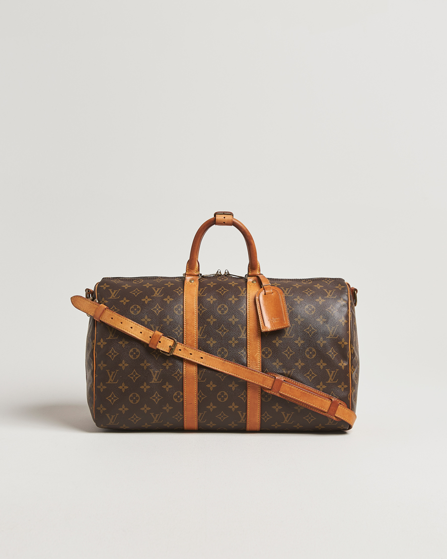 Herre | Pre-Owned & Vintage Bags | Louis Vuitton Pre-Owned | Keepall Bandoulière 45 Monogram