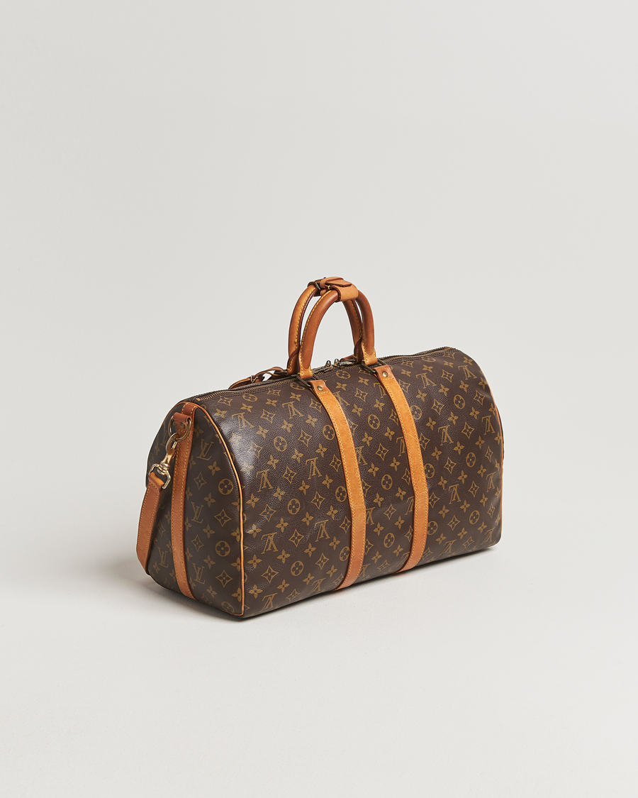 Herre | Pre-Owned & Vintage Bags | Louis Vuitton Pre-Owned | Keepall Bandoulière 45 Monogram