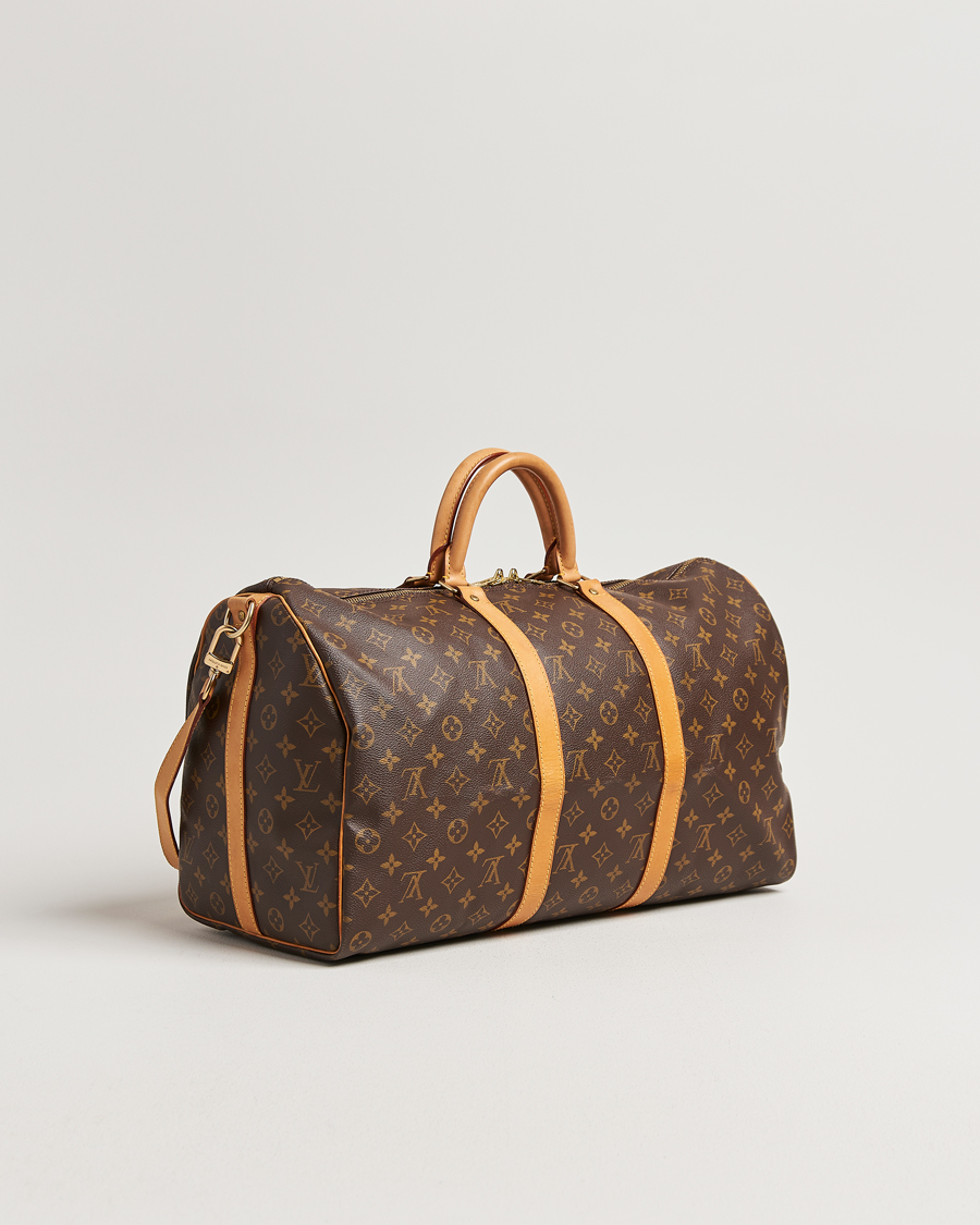 Herre | Pre-Owned & Vintage Bags | Louis Vuitton Pre-Owned | Keepall Bandoulière 50 Monogram