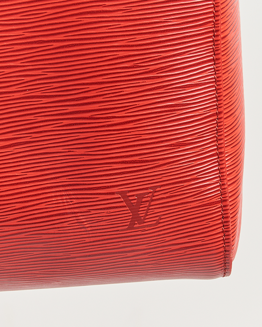Herre | Pre-Owned & Vintage Bags | Louis Vuitton Pre-Owned | Keepall Epi Leather Red