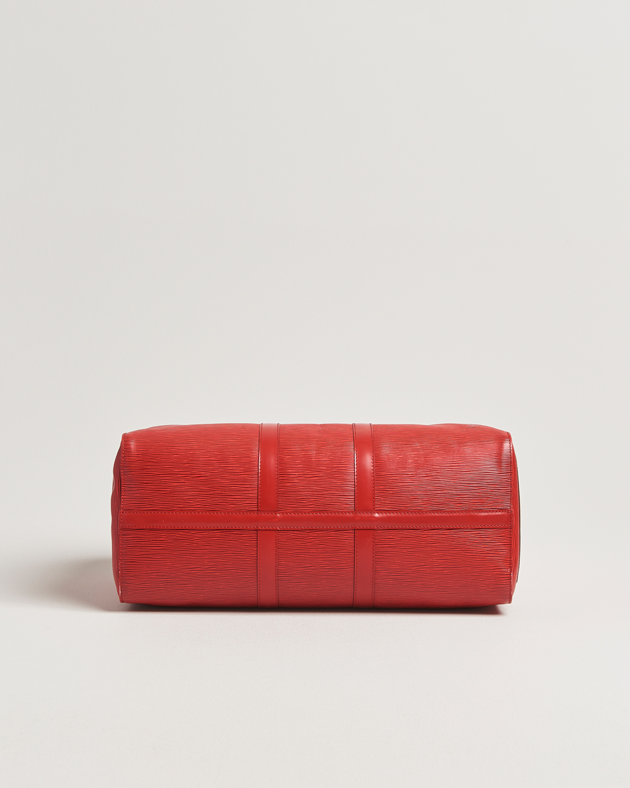 Herre | Pre-Owned & Vintage Bags | Louis Vuitton Pre-Owned | Keepall Epi Leather Red