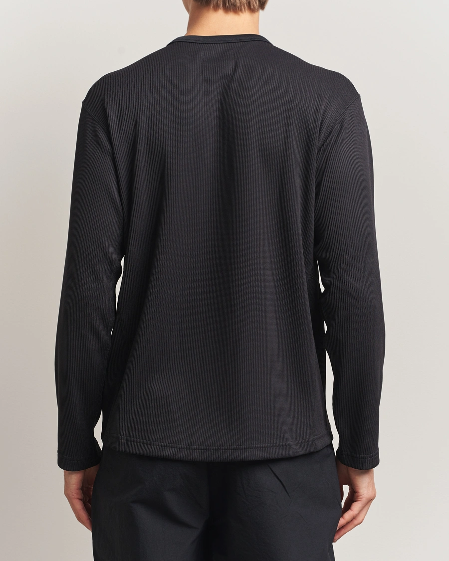 Herre | T-Shirts | Snow Peak | Dry Thermal Long Sleeve T-Shirt Black