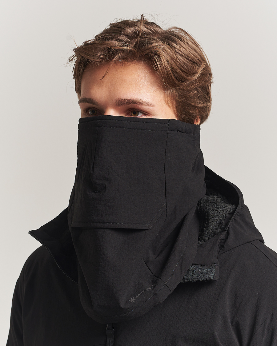 Herre | Skjerf | Snow Peak | Breathable Insulated Neck Warmer Black