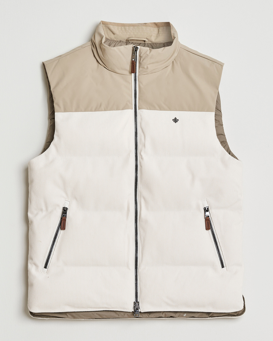 Herre | Vester | Morris | Catton Puffer Vest Off White
