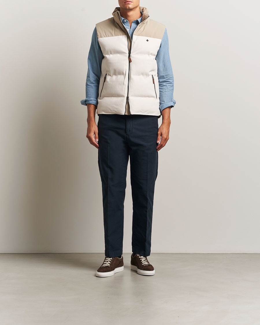 Herre | Vester | Morris | Catton Puffer Vest Off White