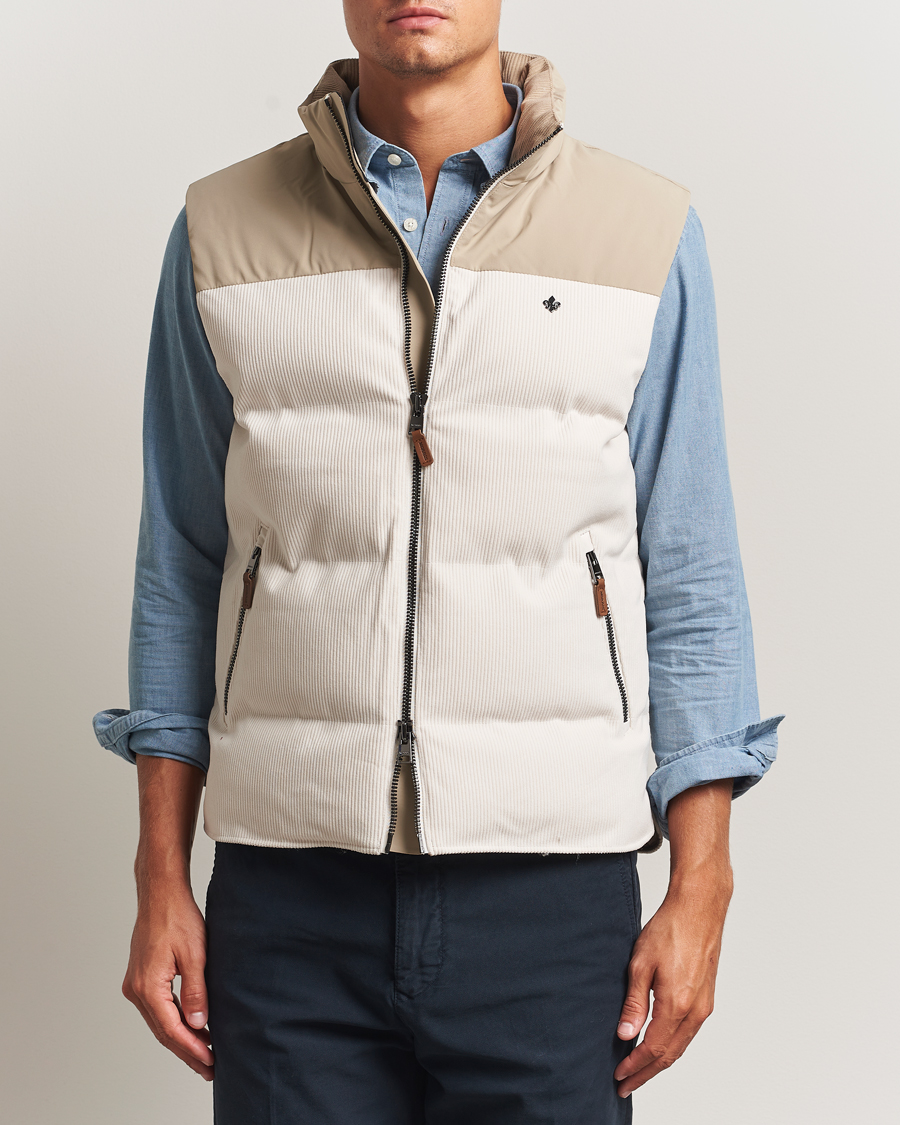 Herre | Vester | Morris | Catton Puffer Vest Off White