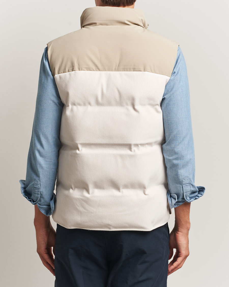 Herre | Vester | Morris | Catton Puffer Vest Off White