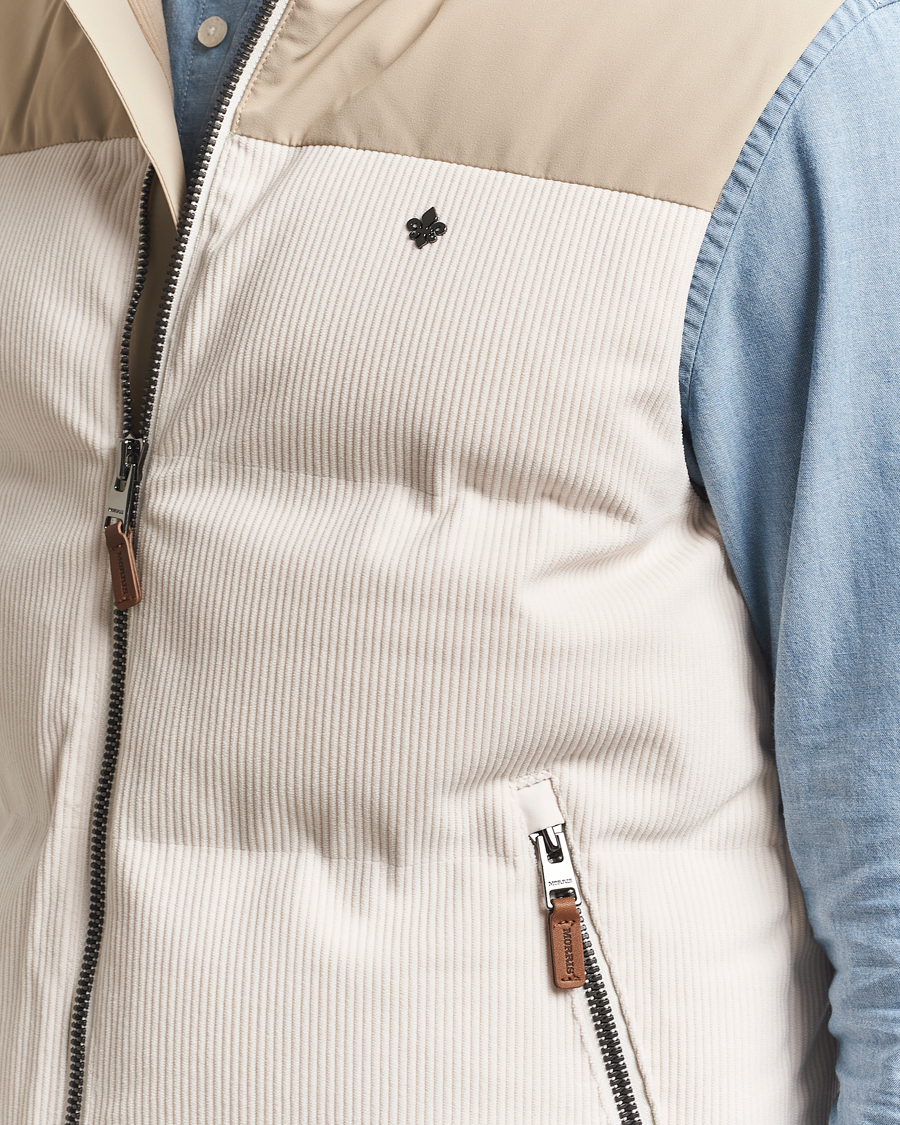 Herre | Vester | Morris | Catton Puffer Vest Off White