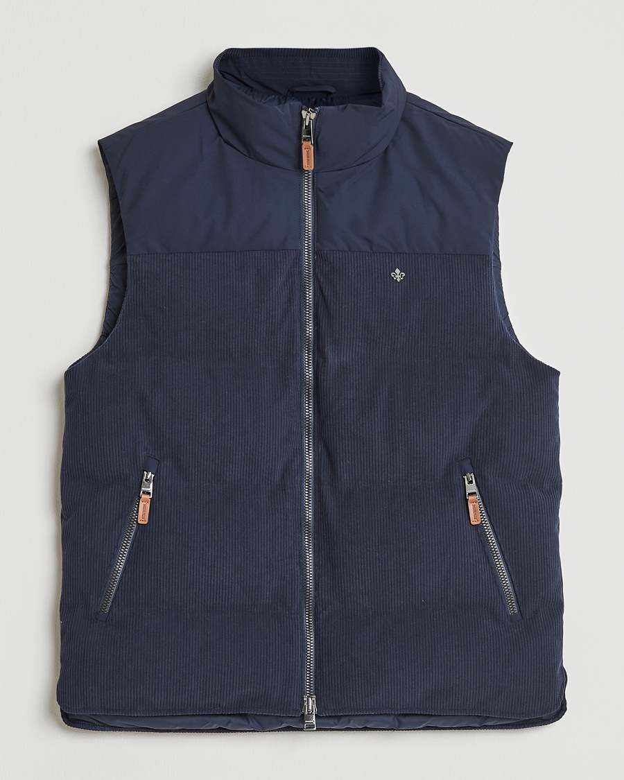 Herre | Vester | Morris | Catton Puffer Vest Navy