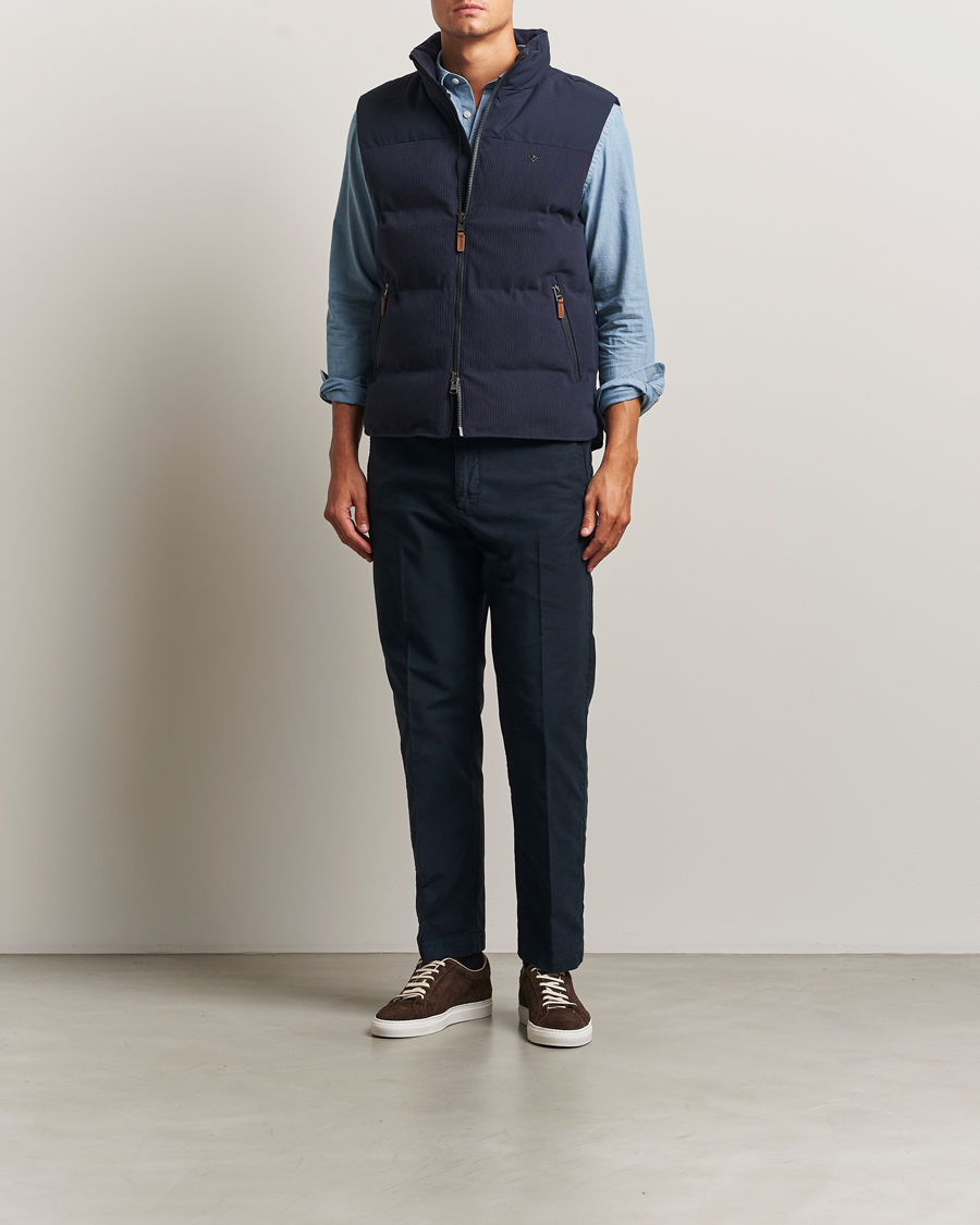 Herre | Vester | Morris | Catton Puffer Vest Navy
