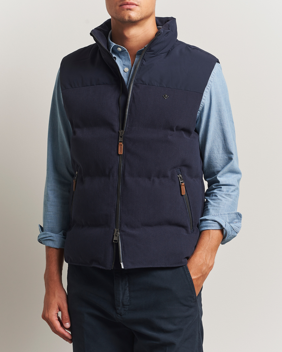 Herre | Vester | Morris | Catton Puffer Vest Navy