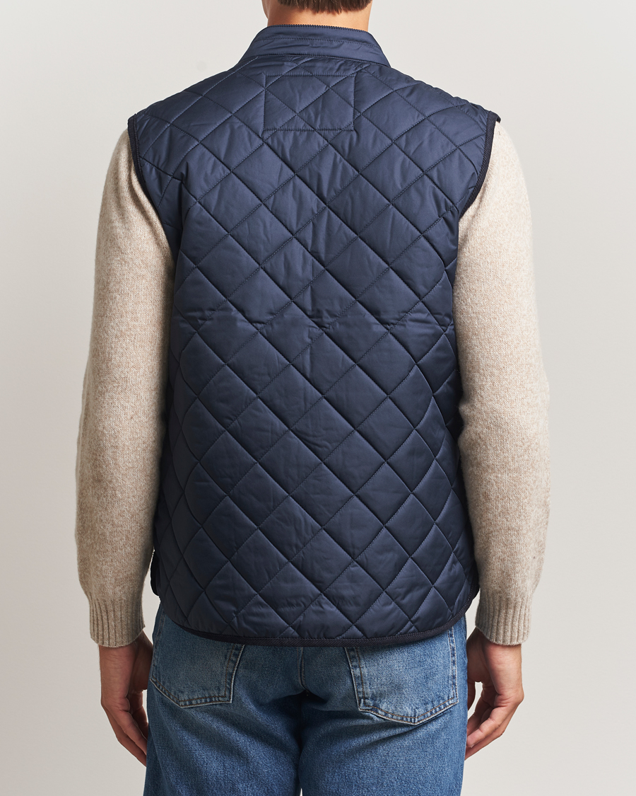 Herre | Vester | Morris | Teddy Quilted Vest Navy