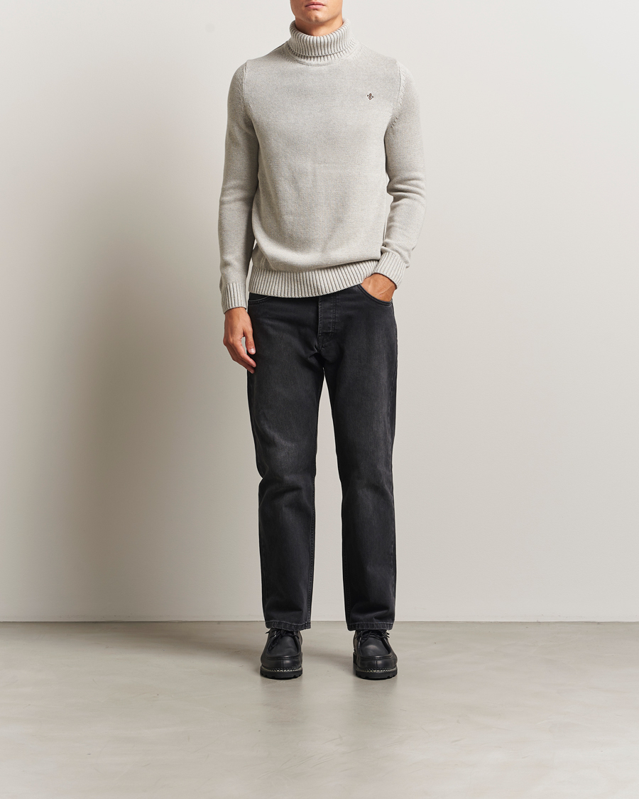 Herre | Gensere | Morris | Howard Roller Neck Khaki