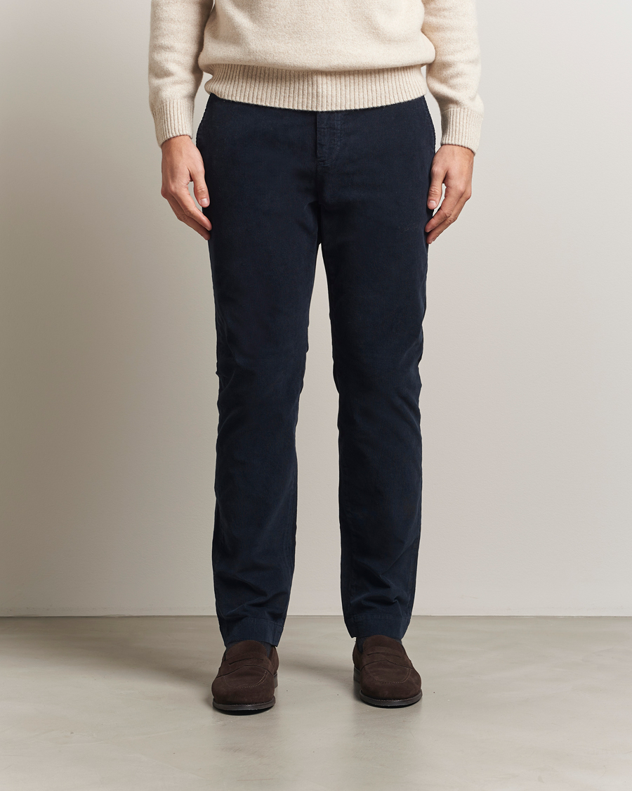 Herre | Bukser | Morris | Jeffrey Cord Chinos Navy