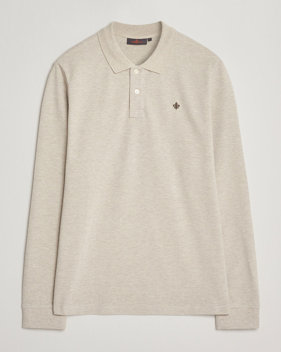 Herre | Gensere | Morris | Camden Long Sleeve Polo Shirt Khaki