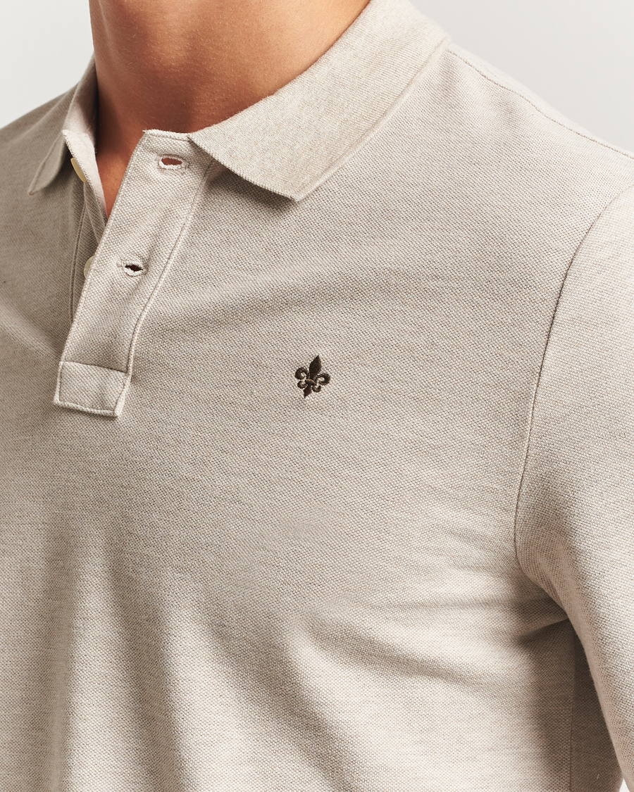 Herre | Gensere | Morris | Camden Long Sleeve Polo Shirt Khaki