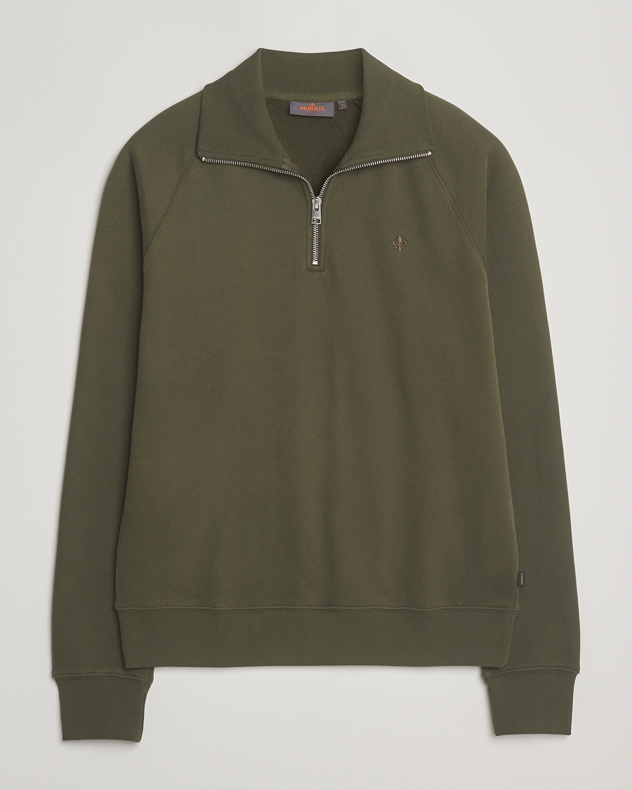 Herre | Gensere | Morris | Maryon Half Zip Sweatshirt Olive