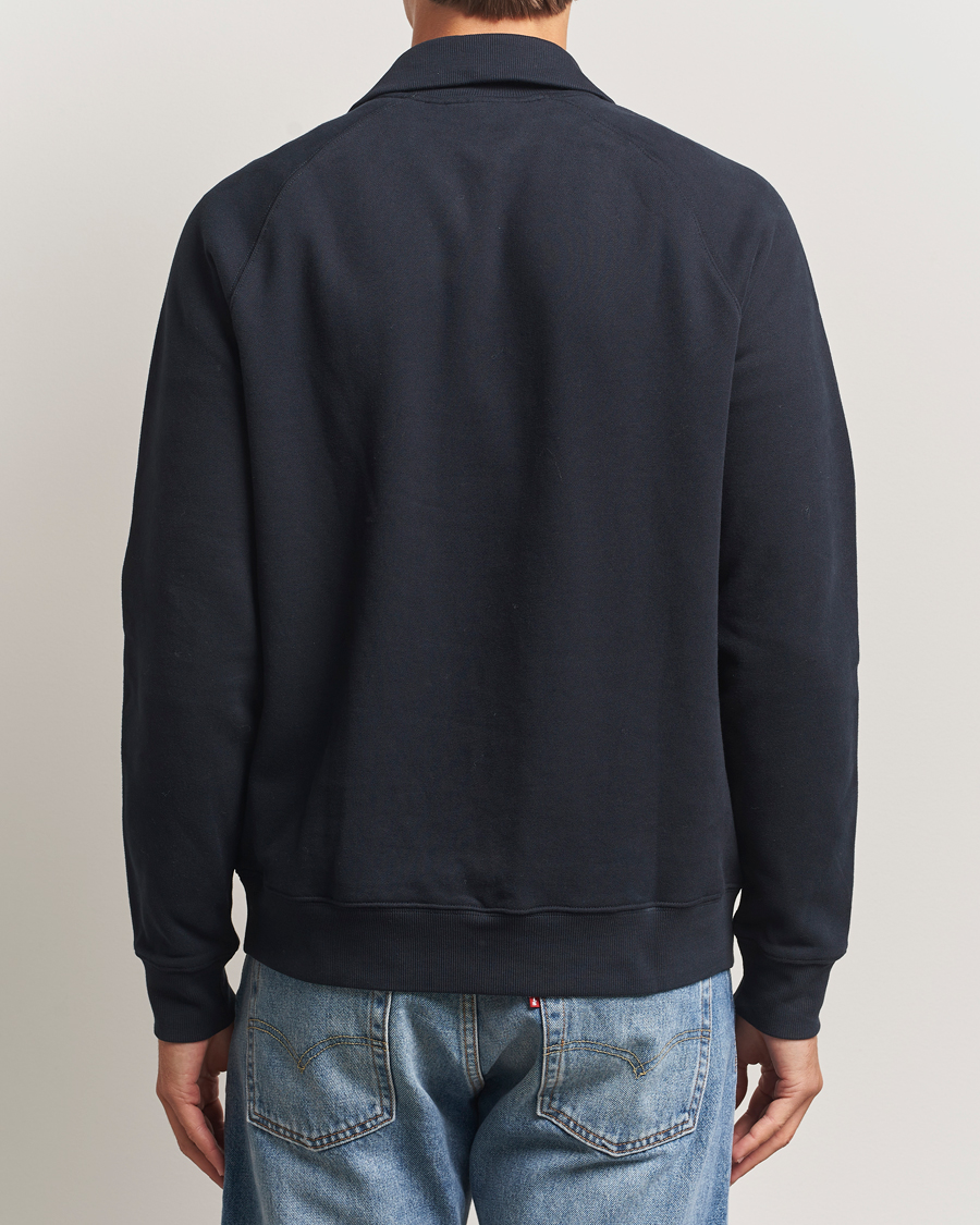 Herre | Gensere | Morris | Maryon Half Zip Sweatshirt Old Blue