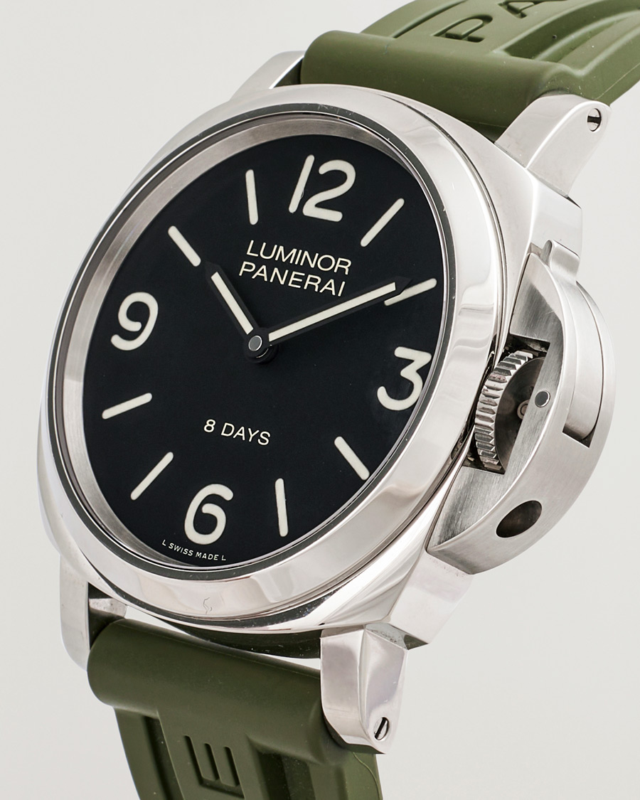 Herre | Pre-Owned & Vintage Watches | Panerai Pre-Owned | Luminor Base 8 Days