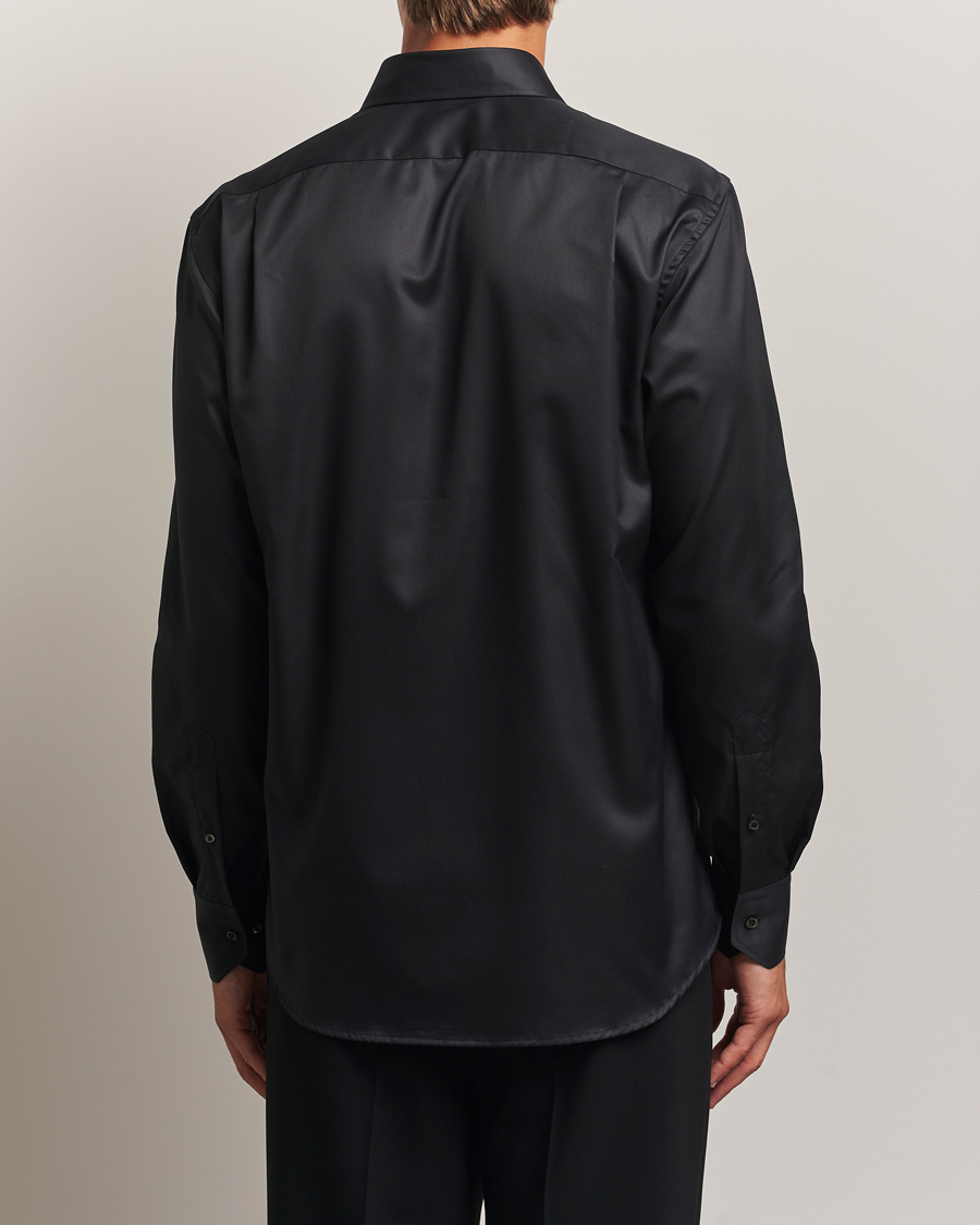 Herre | Skjorter | Stenströms | Regular Fit Shirt Black