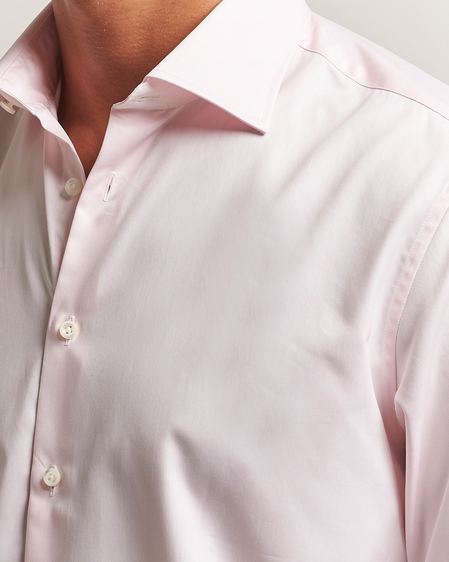 Herre | Skjorter | Stenströms | Regular Fit Cut Away Shirt Pink
