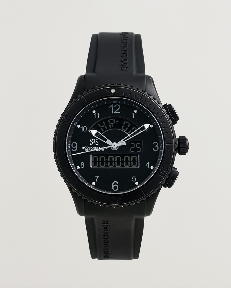 Herre | Pre-Owned & Vintage Watches | Sjöö Sandström Pre-Owned | Skydiver UTC Black