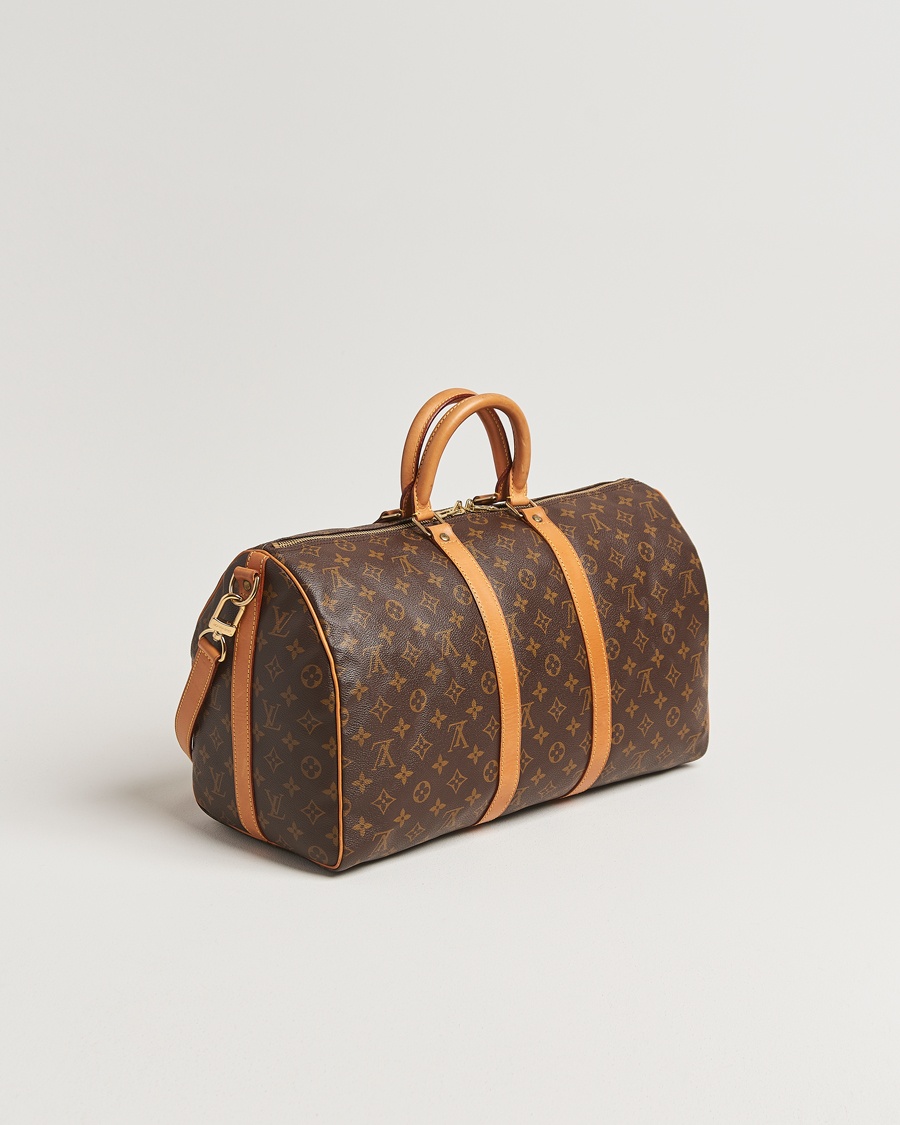Herre | Pre-Owned & Vintage Bags | Louis Vuitton Pre-Owned | Keepall Bandoulière 45 Monogram
