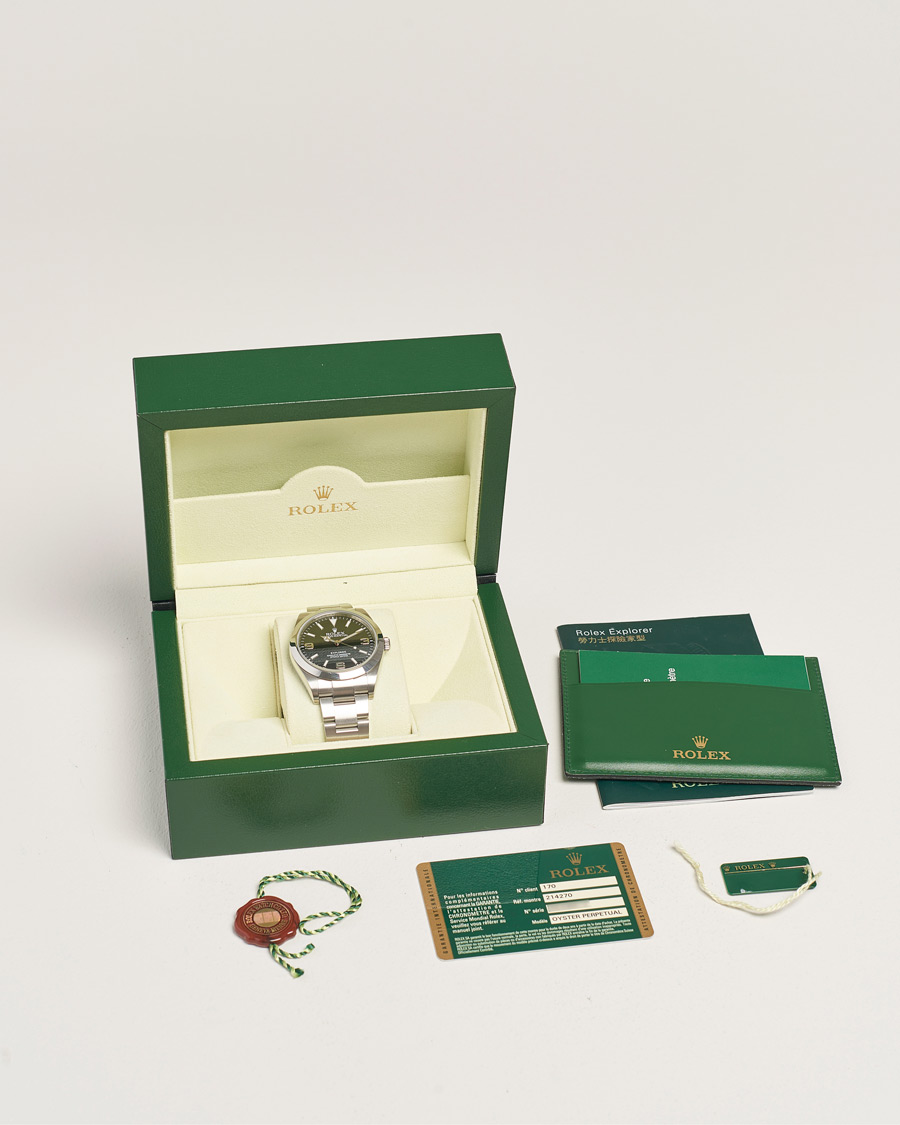 Herre | Rolex Pre-Owned Explorer 39 | Rolex Pre-Owned | Explorer 39