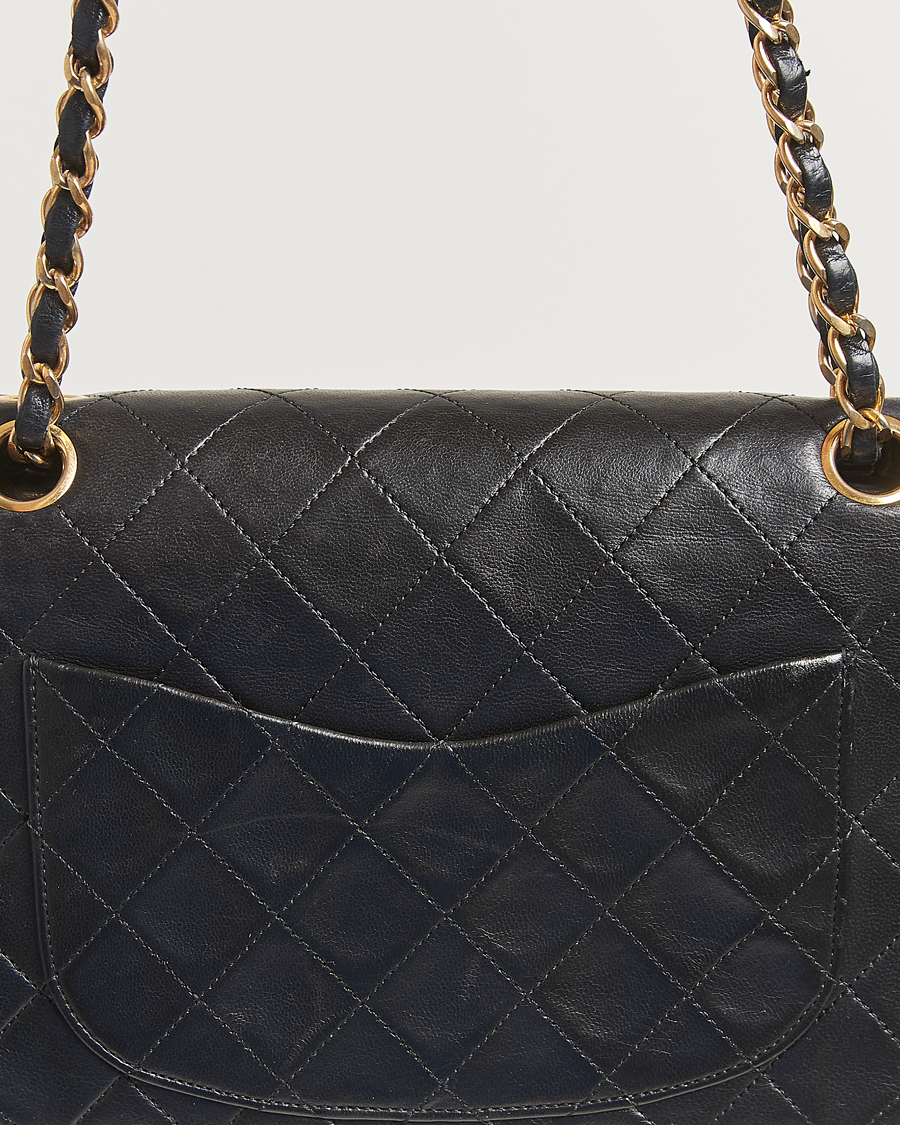 Herre | Pre-Owned & Vintage Bags | Chanel Pre-Owned | Classic Double Flap Small Lambskin Black