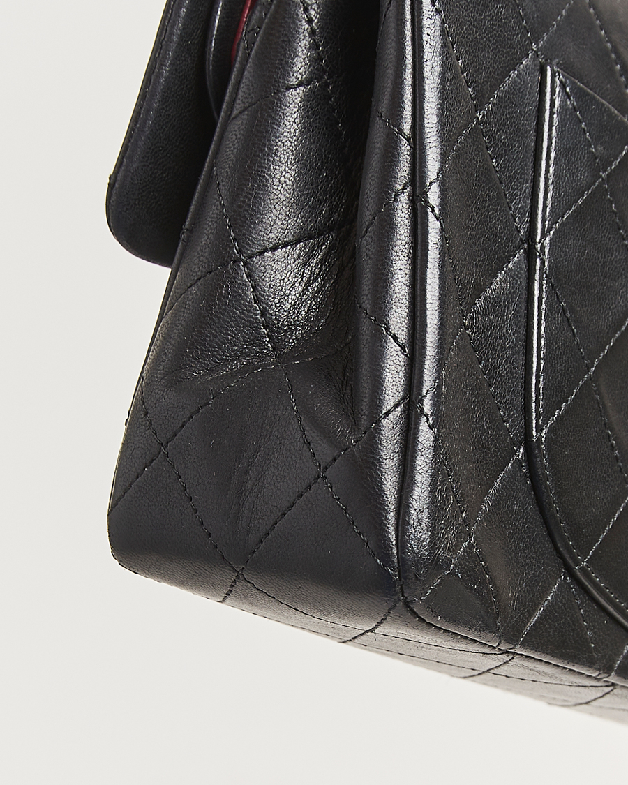 Herre | Pre-Owned & Vintage Bags | Chanel Pre-Owned | Classic Double Flap Small Lambskin Black