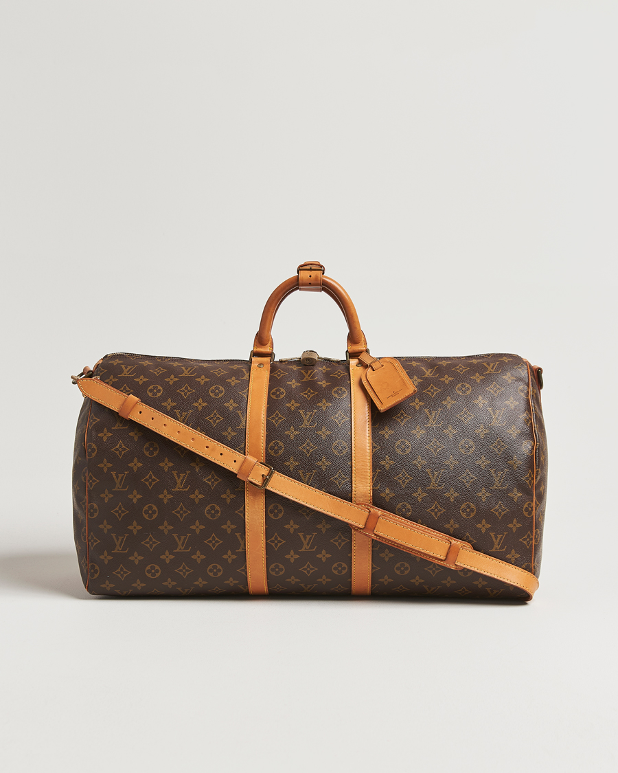 Herre | Pre-Owned & Vintage Bags | Louis Vuitton Pre-Owned | Keepall Bandoulière 55 Monogram