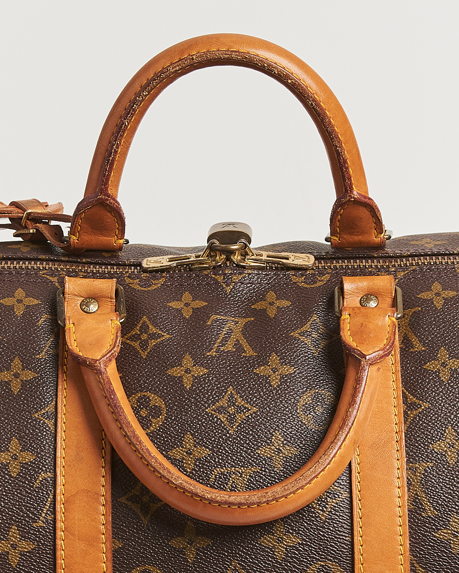 Herre | Pre-Owned & Vintage Bags | Louis Vuitton Pre-Owned | Keepall Bandoulière 55 Monogram