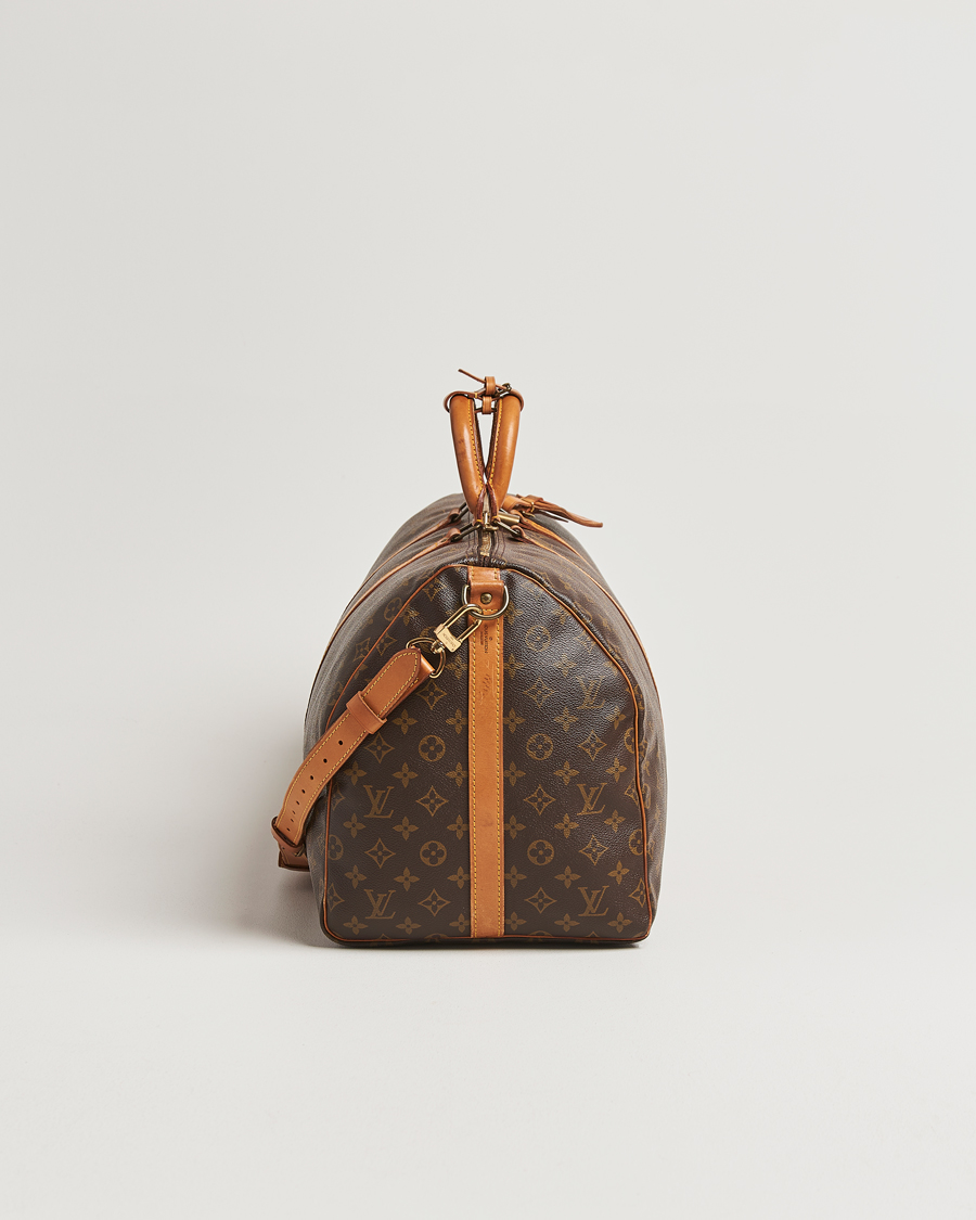 Herre | Pre-Owned & Vintage Bags | Louis Vuitton Pre-Owned | Keepall Bandoulière 55 Monogram