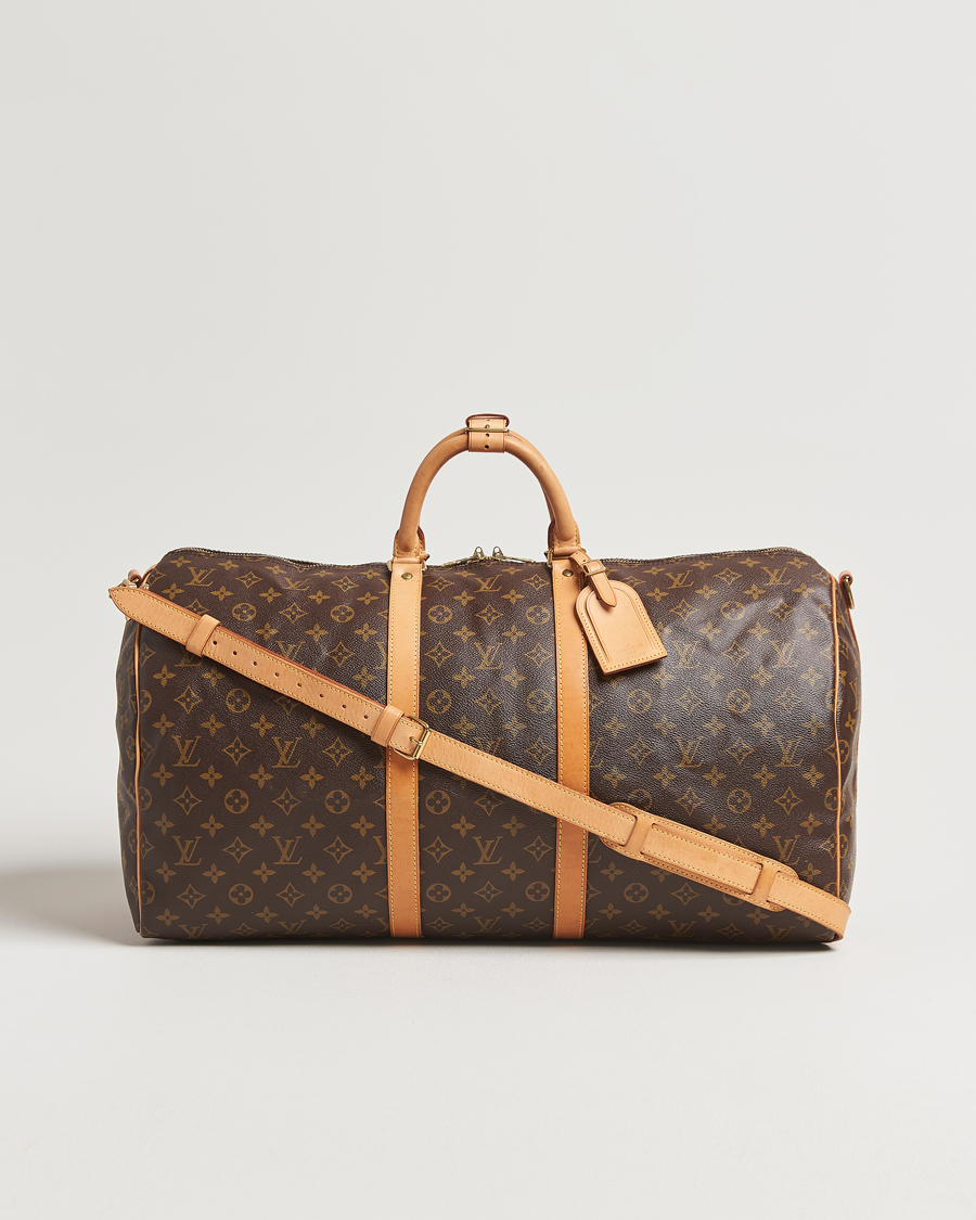 Herre | Pre-Owned & Vintage Bags | Louis Vuitton Pre-Owned | Keepall Bandoulière 55 Monogram