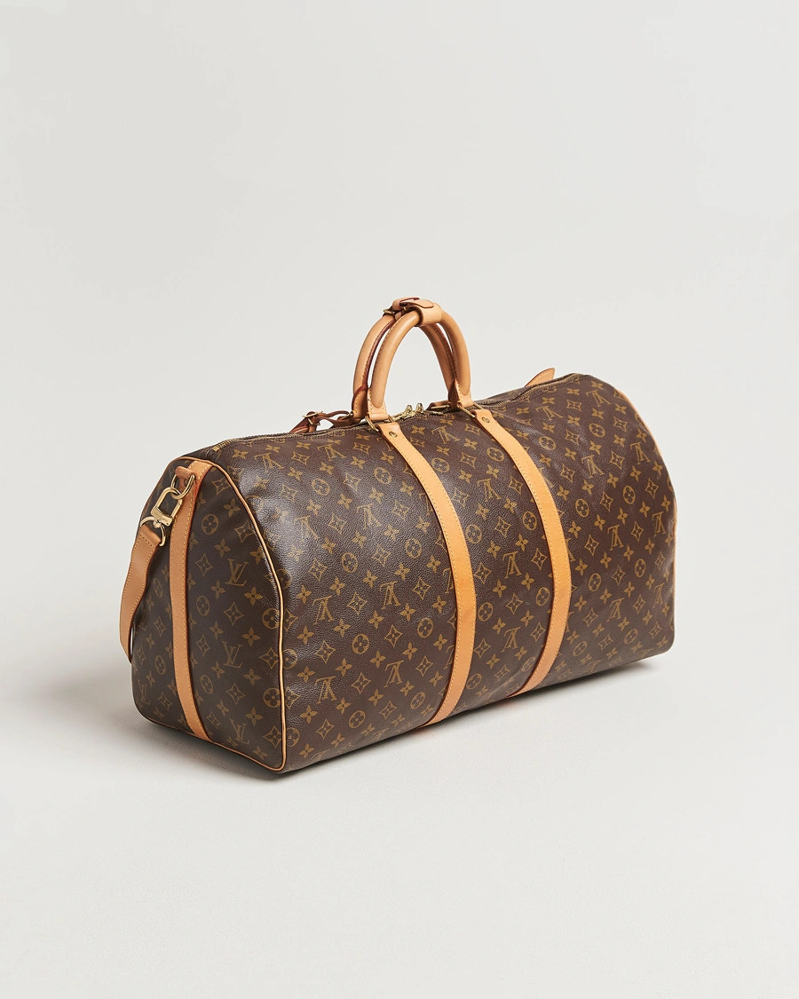 Herre | Pre-Owned & Vintage Bags | Louis Vuitton Pre-Owned | Keepall Bandoulière 55 Monogram