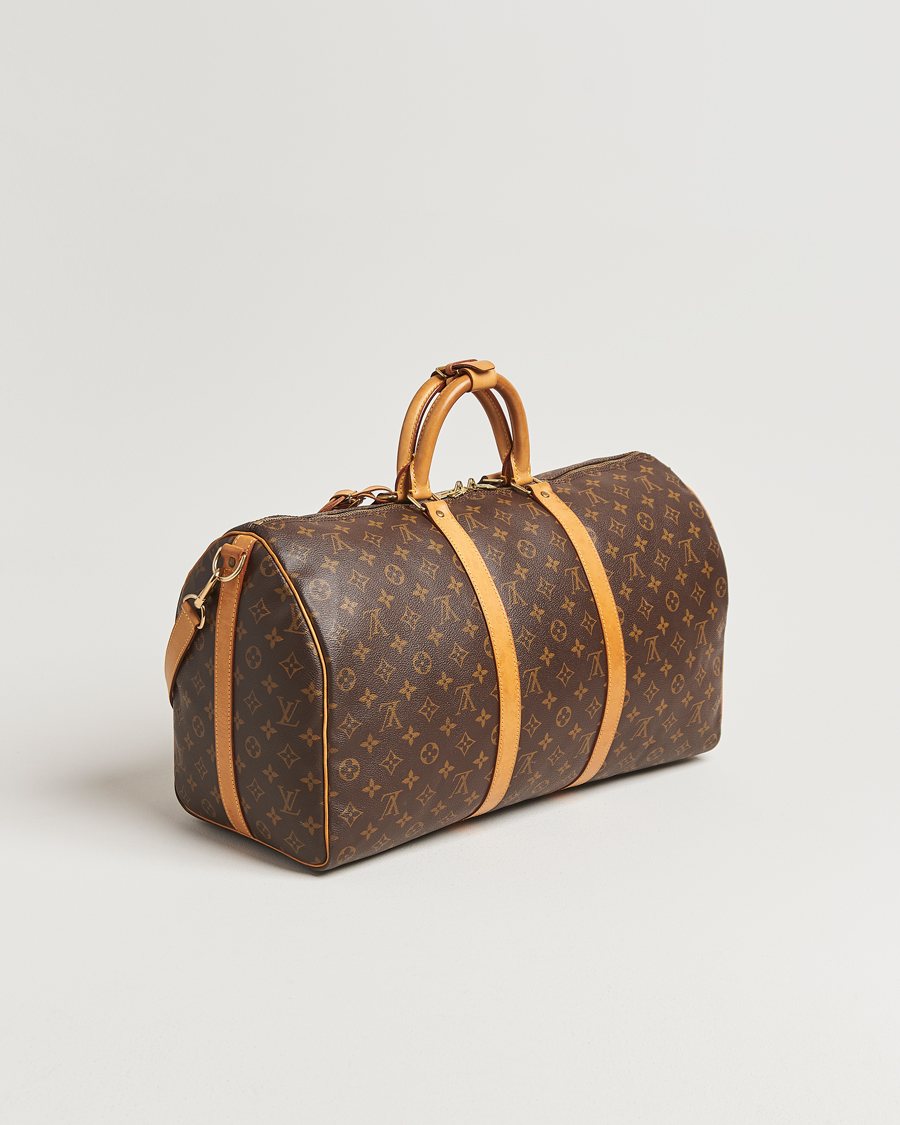 Herre | Pre-Owned & Vintage Bags | Louis Vuitton Pre-Owned | Keepall Bandoulière 50 Monogram