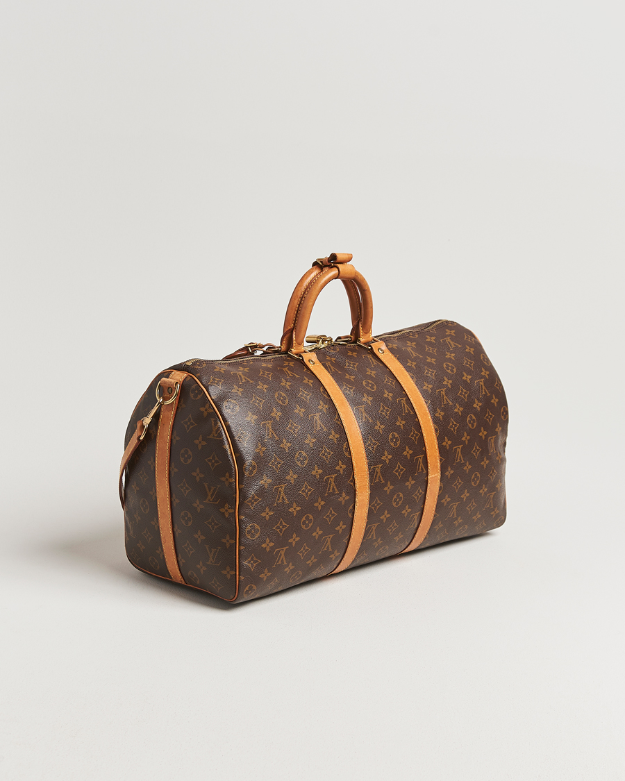 Herre | Pre-Owned & Vintage Bags | Louis Vuitton Pre-Owned | Keepall Bandoulière 50 Monogram
