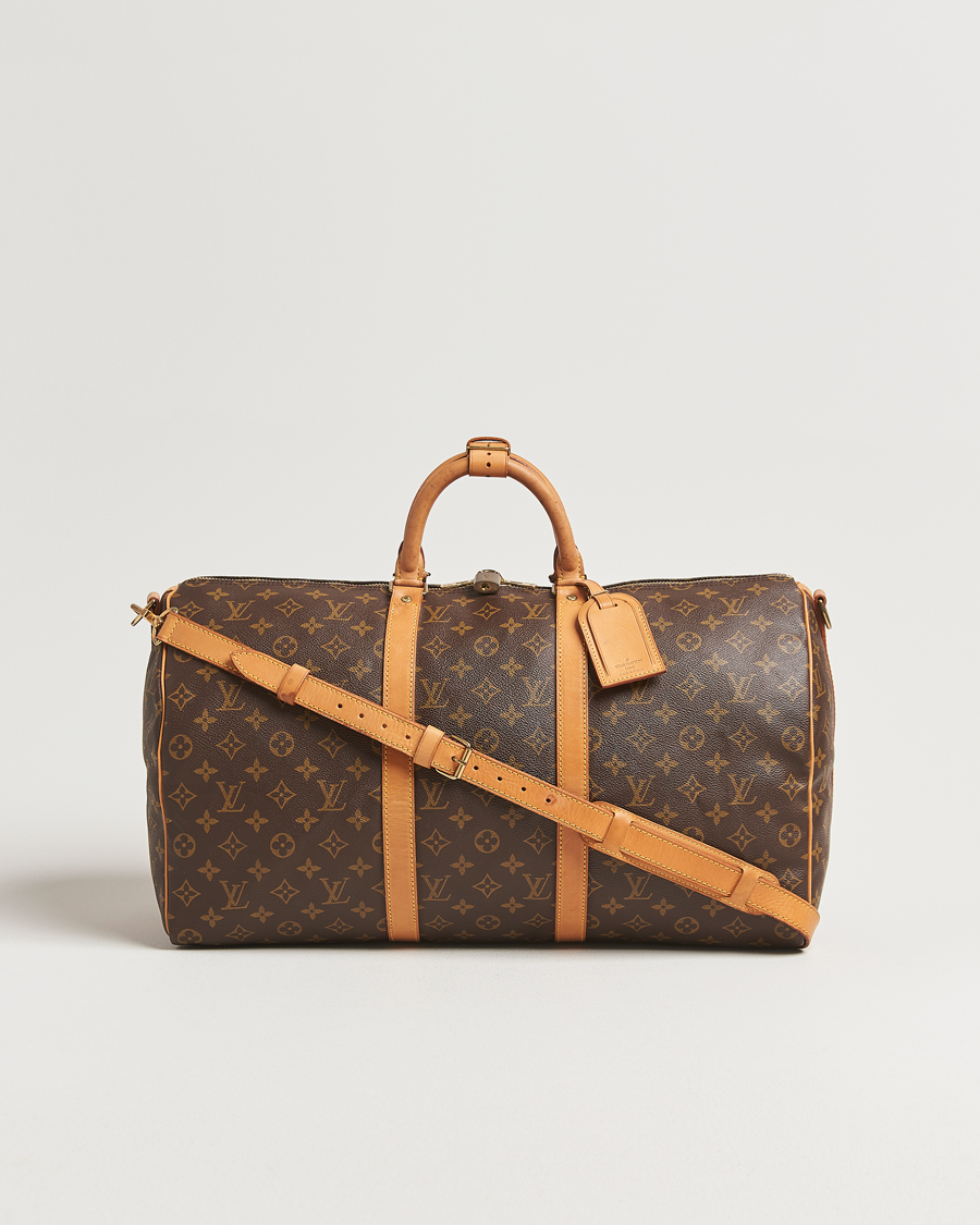 Herre | Pre-Owned & Vintage Bags | Louis Vuitton Pre-Owned | Keepall Bandoulière 50 Monogram