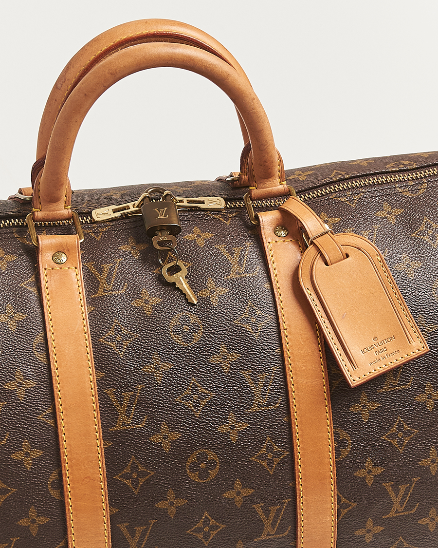 Herre | Pre-Owned & Vintage Bags | Louis Vuitton Pre-Owned | Keepall Bandoulière 50 Monogram