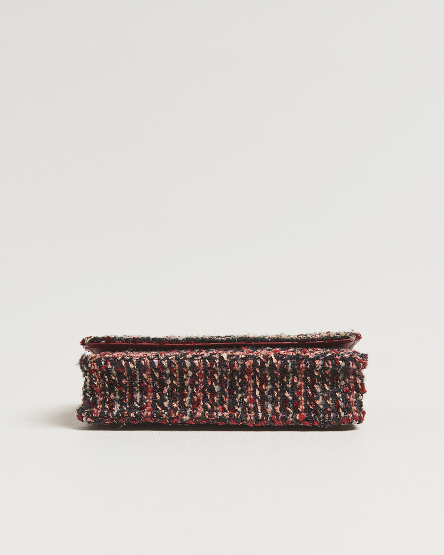 Herre | Pre-Owned & Vintage Bags | Chanel Pre-Owned | Tweed Wallet On Chain Red