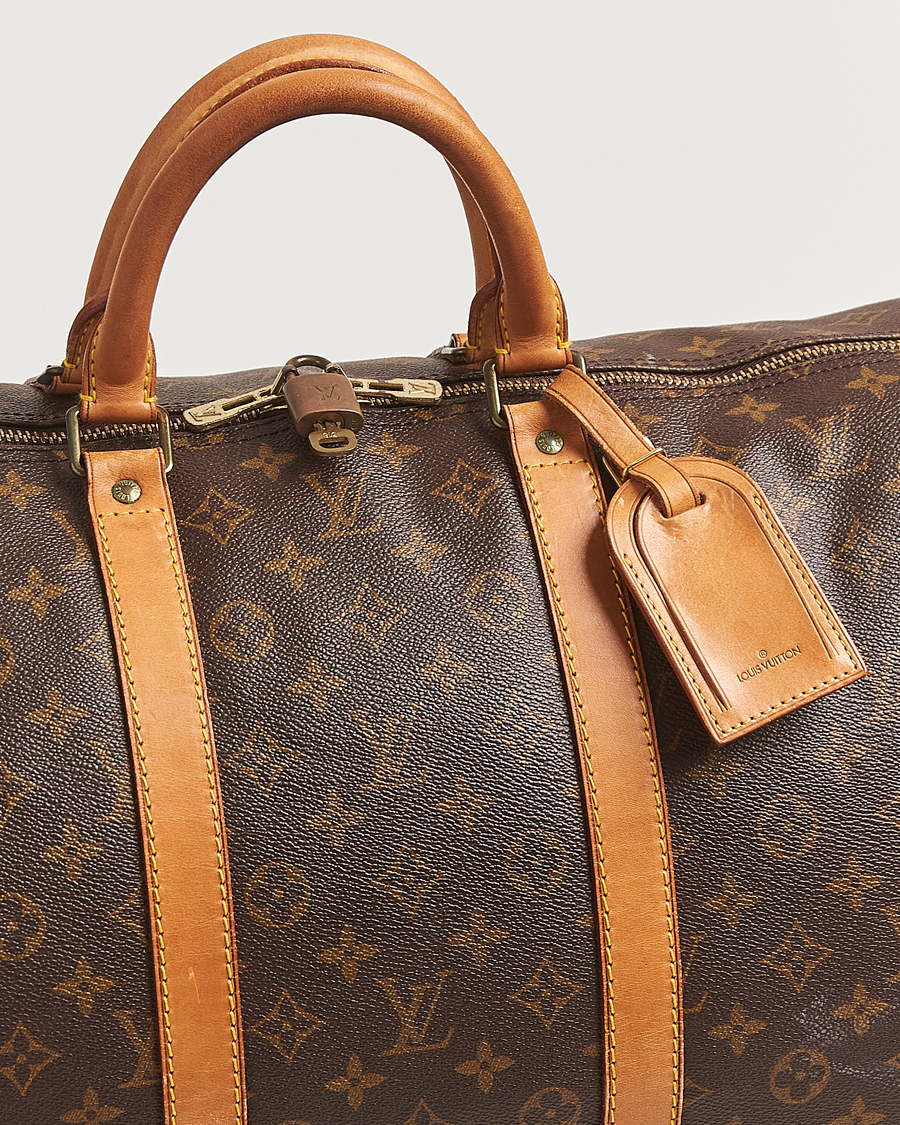 Herre | Pre-Owned & Vintage Bags | Louis Vuitton Pre-Owned | Keepall Bandoulière 55 Monogram