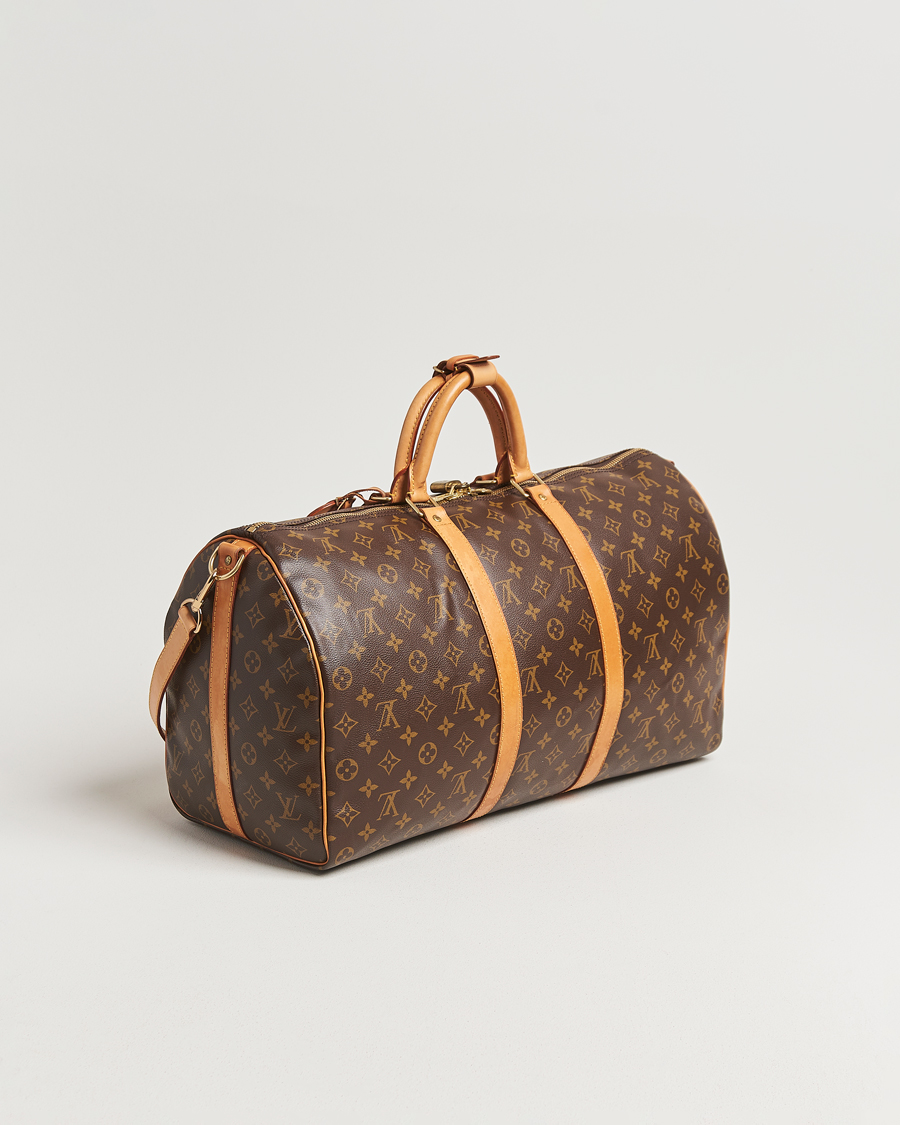 Herre | Pre-Owned & Vintage Bags | Louis Vuitton Pre-Owned | Keepall Bandoulière 50 Monogram