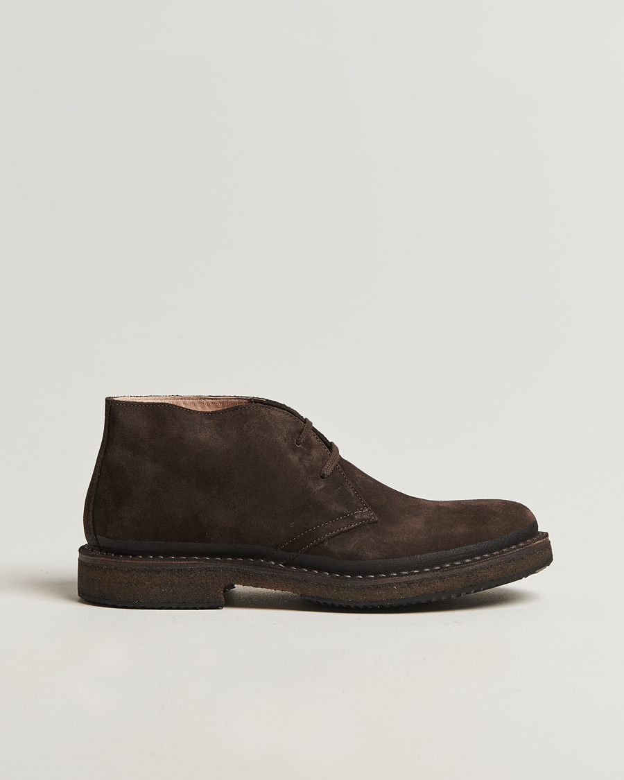 Herre | Støvler | Astorflex for Care of Carl | Astorflex Stormflex Suede Dark Brown
