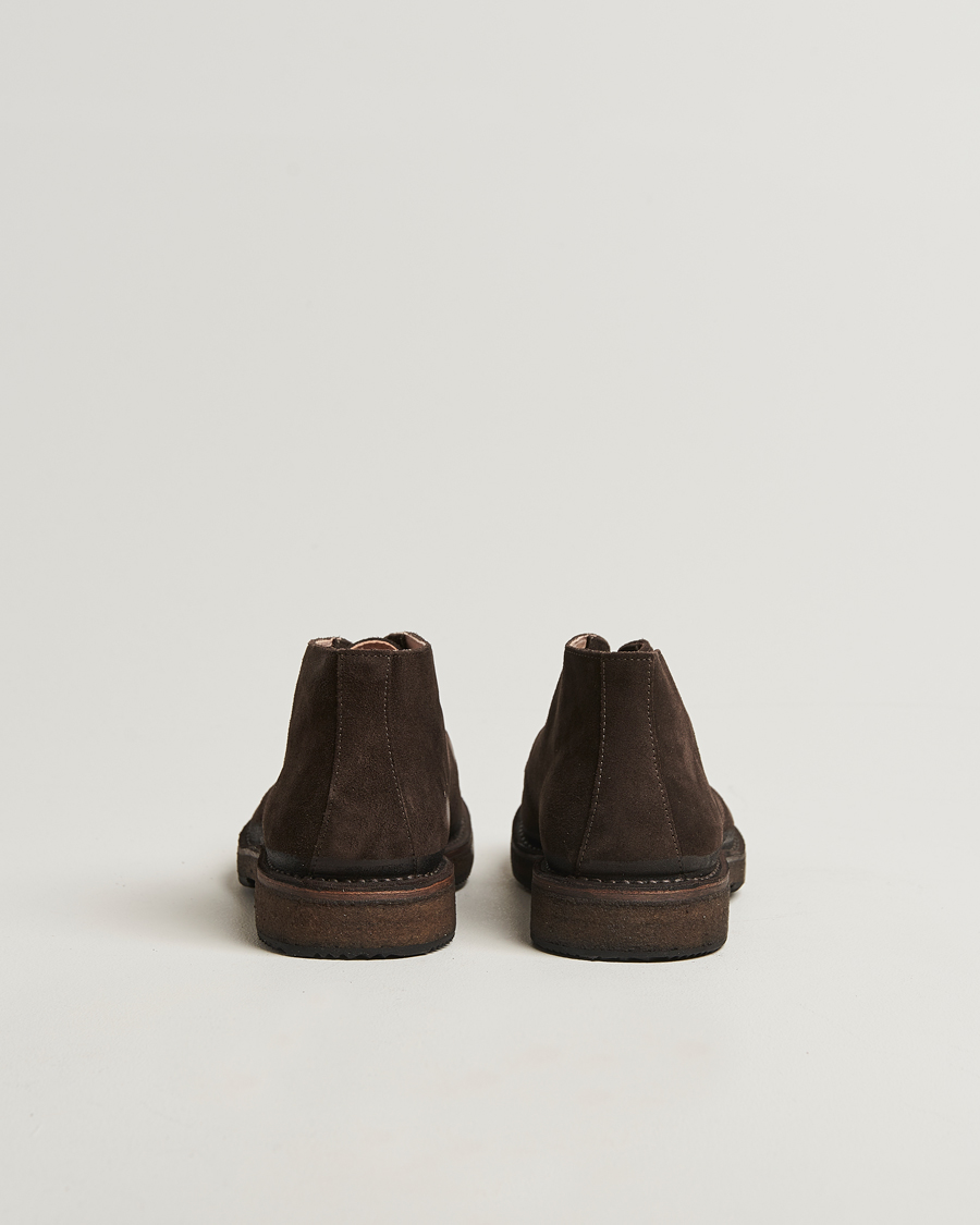 Herre | Støvler | Astorflex for Care of Carl | Astorflex Stormflex Suede Dark Brown
