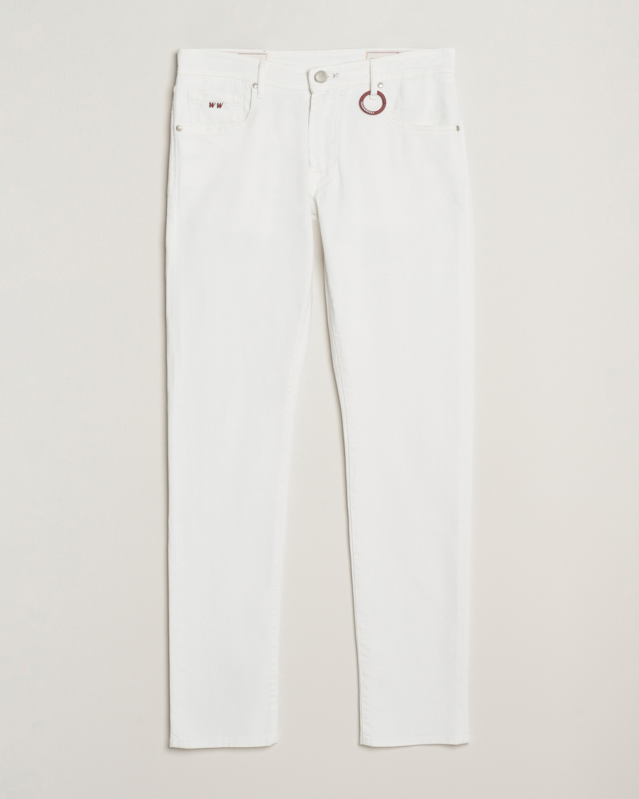 Herre | Jeans | Tramarossa | Michelangelo Stretch Jeans White Raw