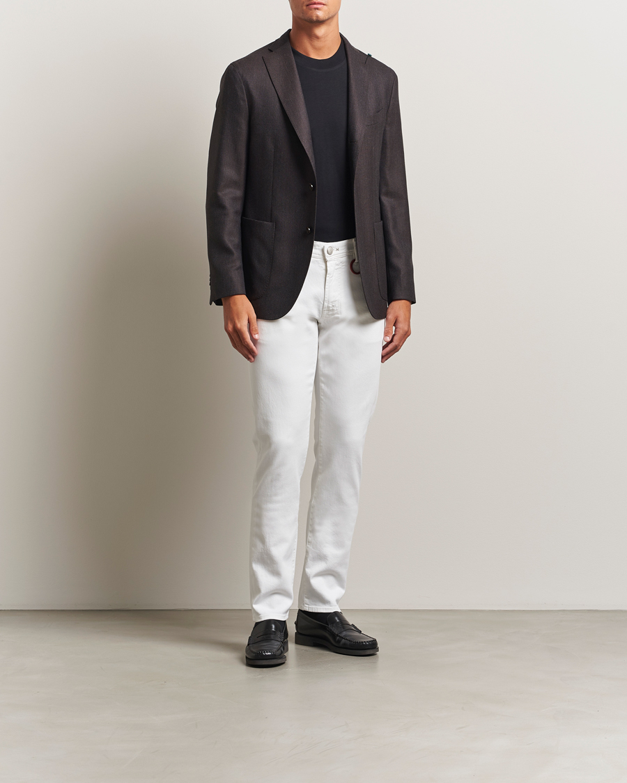 Herre | Jeans | Tramarossa | Michelangelo Stretch Jeans White Raw