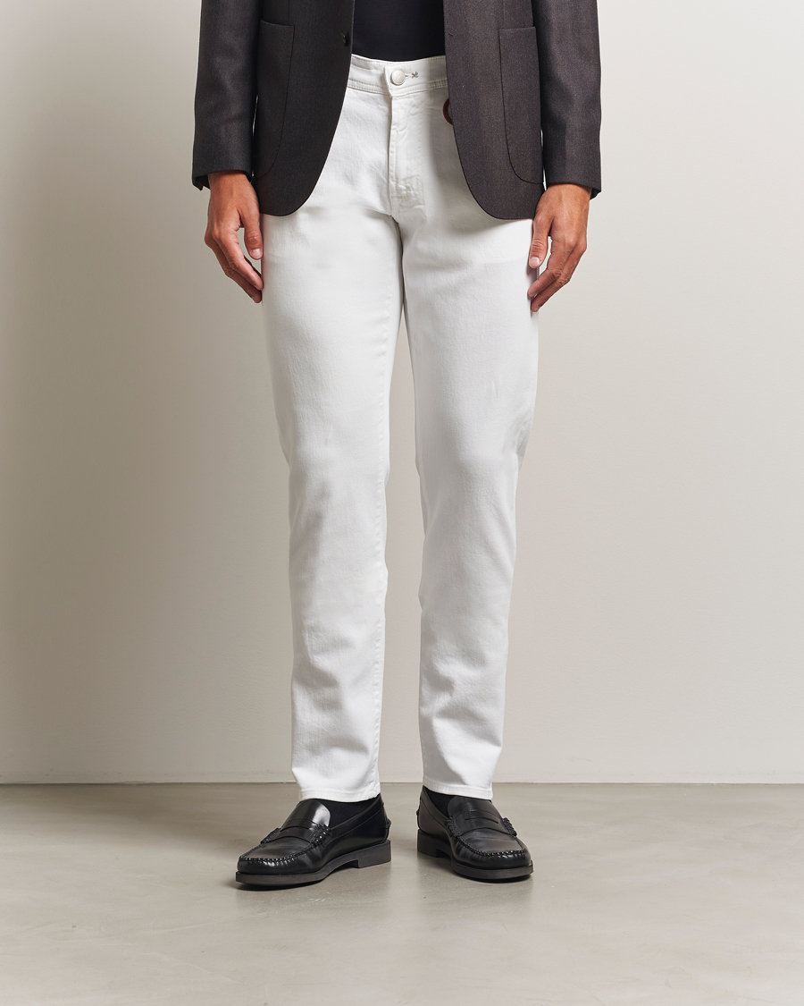 Herre | Jeans | Tramarossa | Michelangelo Stretch Jeans White Raw