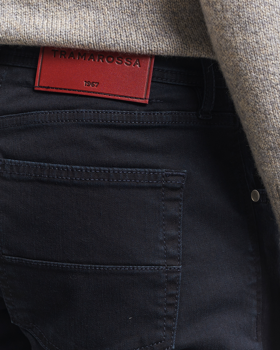 Herre | Jeans | Tramarossa | Michelangelo Stretch Jeans Blue Black
